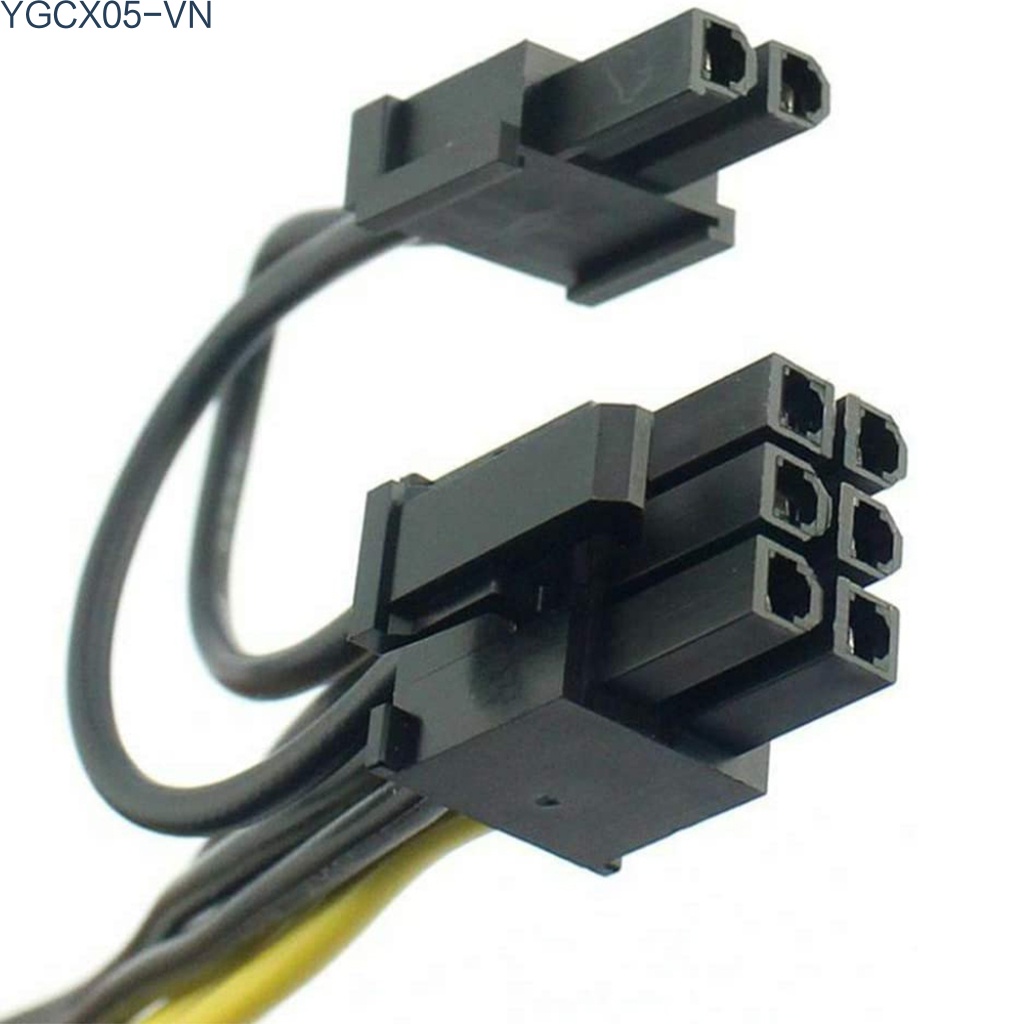 Set 5 Dây Cáp Nguồn 1 Đến 3 6p + 2p 12awg + 18awg 8pin Gpu Cho Thẻ Đồ Họa Btc Mining | BigBuy360 - bigbuy360.vn