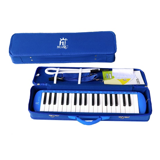 Kèn melodica-melodyon 32 và 37 phím Cho Trẻ Em và Người Lớn - Tặng Kèm túi đựng và dán nốt