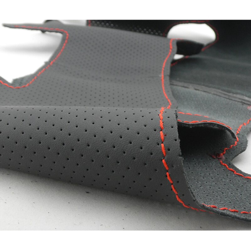 Vỏ Bọc Vô Lăng Bằng Da Bò Thật Màu Đen Cho Chevrolet Cruze 2009-2014 Aveo 2011-2014 Orlando 2010-2017