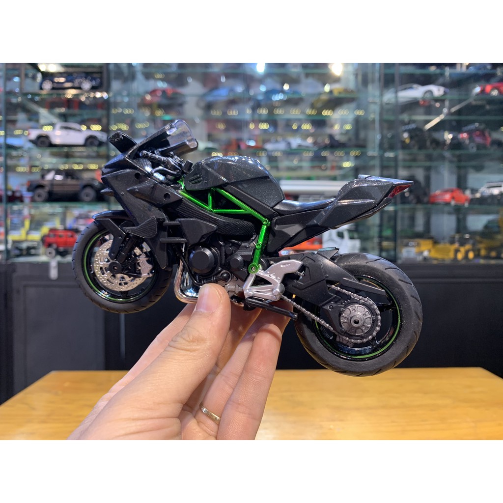 Mô hình xe mô tô Kawasaki H2R tỉ lệ 1:12 của hãng ALLOY