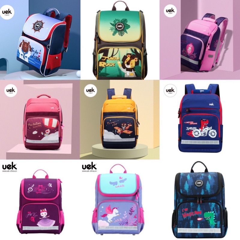 Balo uek chống gù cho bé tiểu học