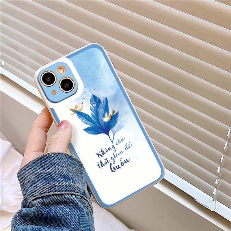 Ốp iPhone * Không còn thời gian để buồn * cho ip 6 đến ip 13promax đủ dòng máy