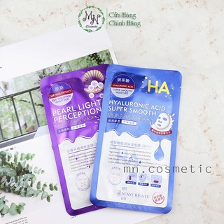 Miếng Mặt Nạ Cấp Ẩm HA MayCreate Xanh Hoặc Tím