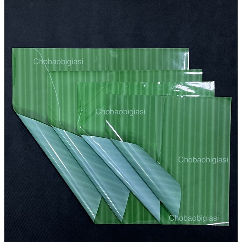 Lá chuối giả 32x32cm, 35x35cm, 39x39cm, 45x45cm dùng gói bánh, gói chả, gói nem an toàn, tiện lợi