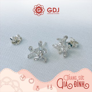 Bông tai bạc ý 925 cao cấp knbt02