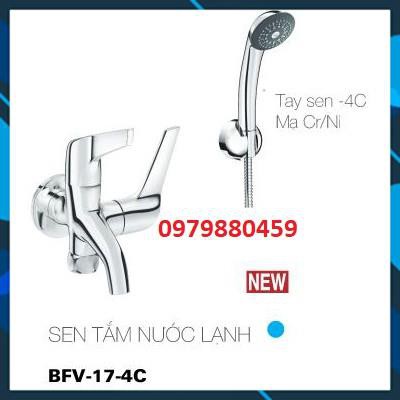 BỘ CỦ SEN TẮM LẠNH INAX BFV-17-4C BFV174C