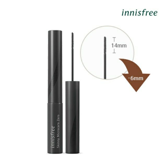 Mascara Siêu Mảnh, Không Lem, Không Trôi Innisfree Skinny Microcara Zero