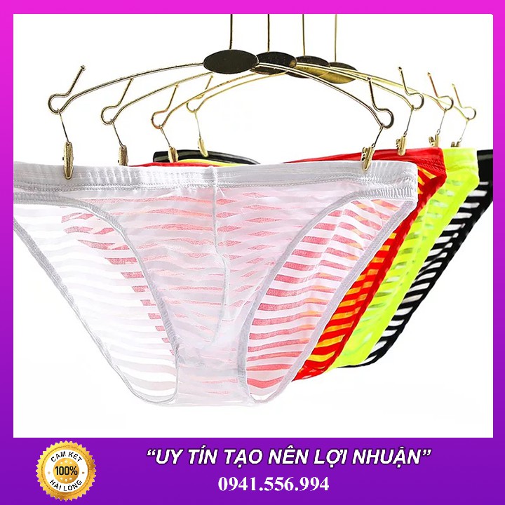 Sale - Quần Lót Nam Quyến Rũ Trong Suốt