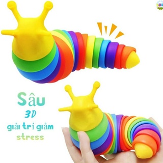 đồ chơi con sâu vui nhộn xả stress hàng hot tiktok 2022