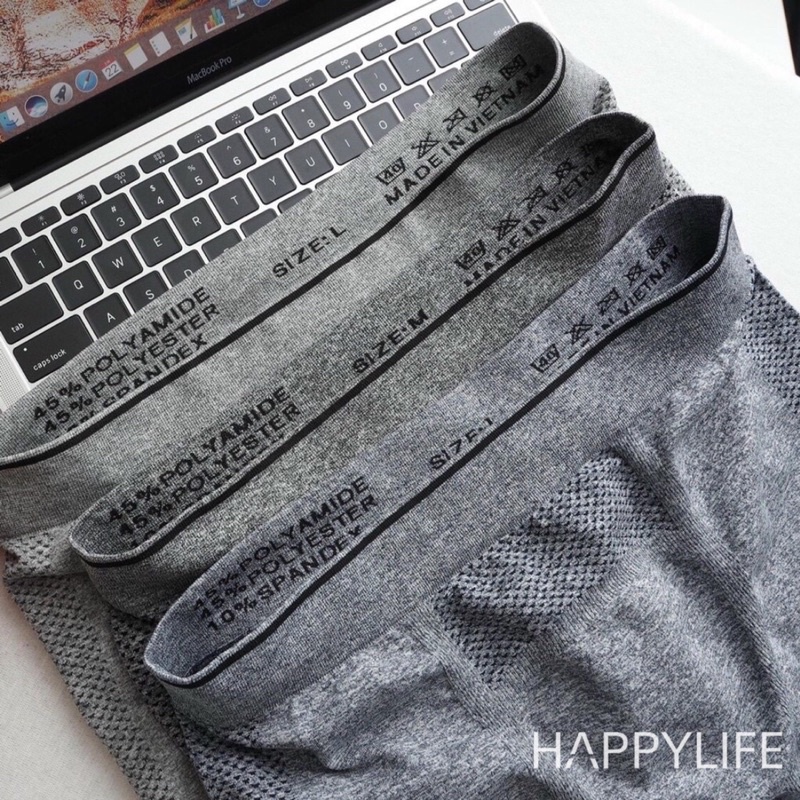 Combo 3 Quần lót sịp boxer đùi đẹp cao cấp, siêu thấm hút mồ hôi,chất vải cotton hịn🤩🤩