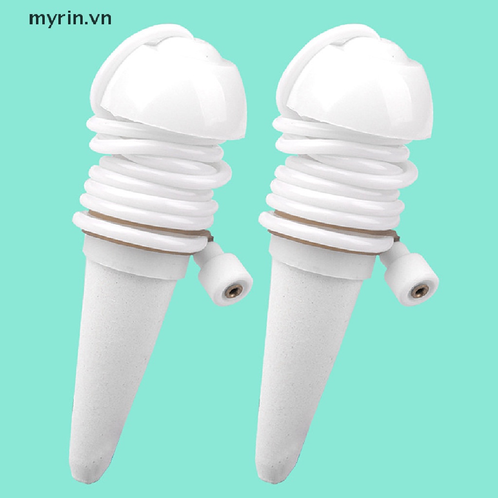 Set 4 Đầu Tưới Nước Nhỏ Giọt Tự Động Bằng Gốm Cho Cây Cảnh