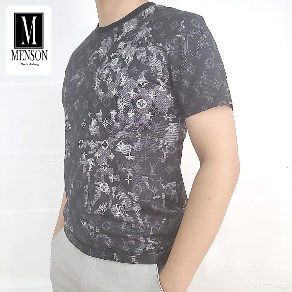 [Hàng Cao Cấp] Áo thun nam, Áo Phông Nam cổ tròn ngắn tay hàng hiệu cao cấp vải cotton co giãn 4 chiều thoáng mát MR1410 | BigBuy360 - bigbuy360.vn