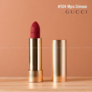 Son thỏi lì Gucci Rouge À Lèvres Mat (Matte) [Nika Cosmetics]