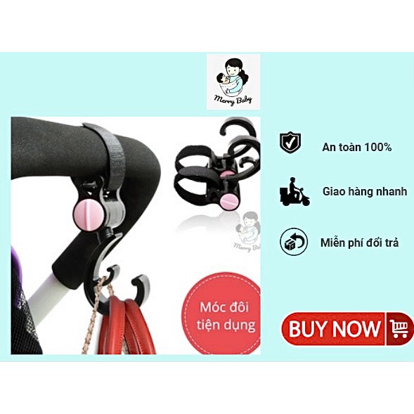 Móc treo xe đẩy treo đồ cho bé - MerryBabyStore