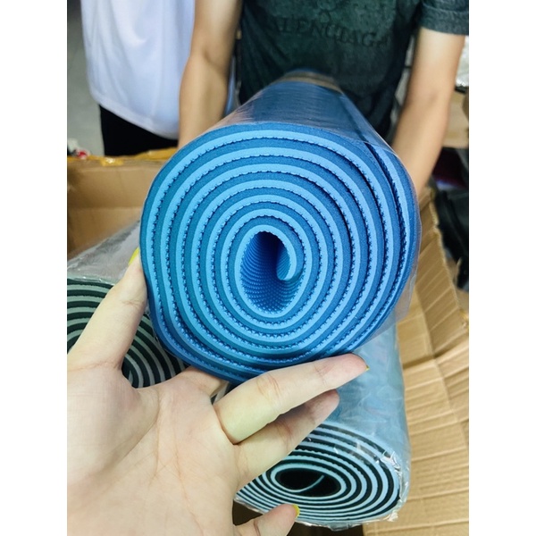 THẢM TẬP YOGA TPE 2 LỚP DÀY 6MM