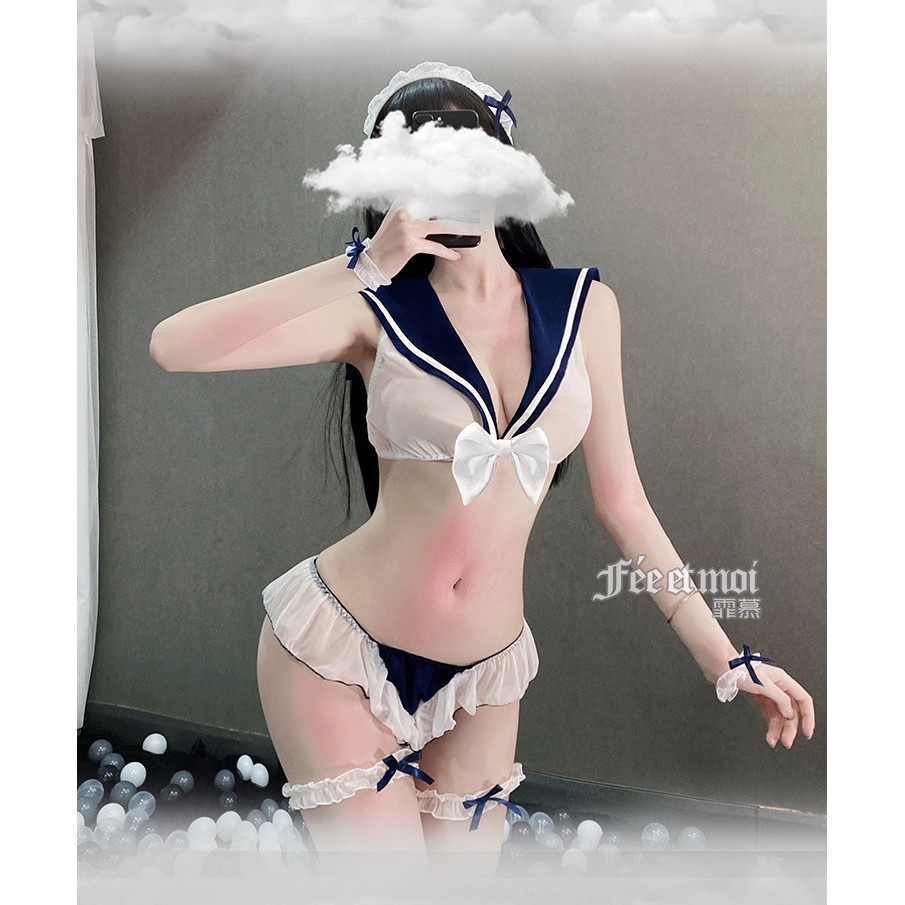 HOT Đồ lót ngủ cosplay thuỷ thủ sexy TL2015