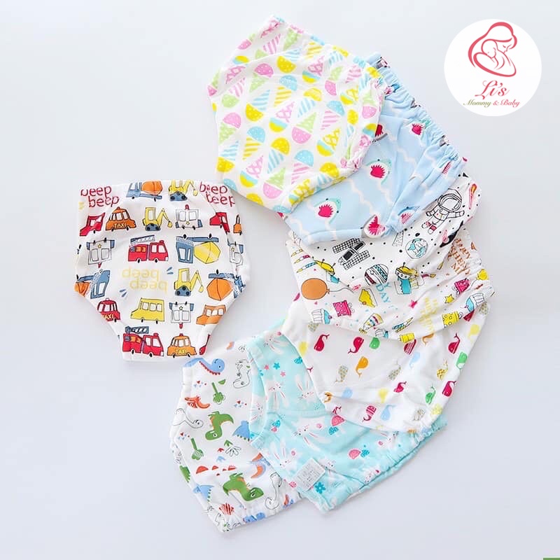 Quần bỏ bỉm cho bé Goodmama Size 80/90/100/110 1 chiếc thông hơi thoáng khí dành cho bé trai bé gái Mã QBB0205