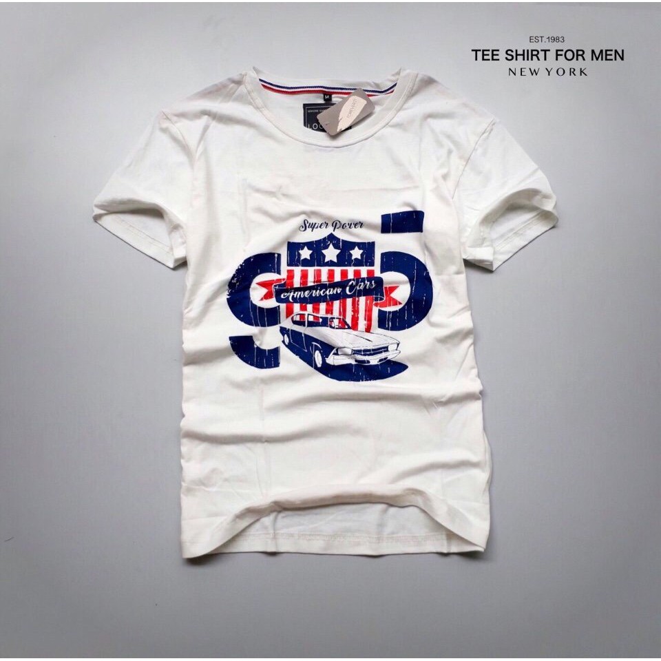 Áo thun cotton nam thời trang