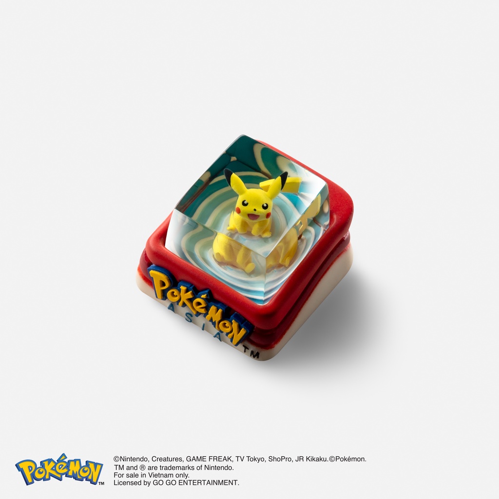 Keycap bàn phím cơ Dwarf Factory Pokémon - Hàng chính hãng