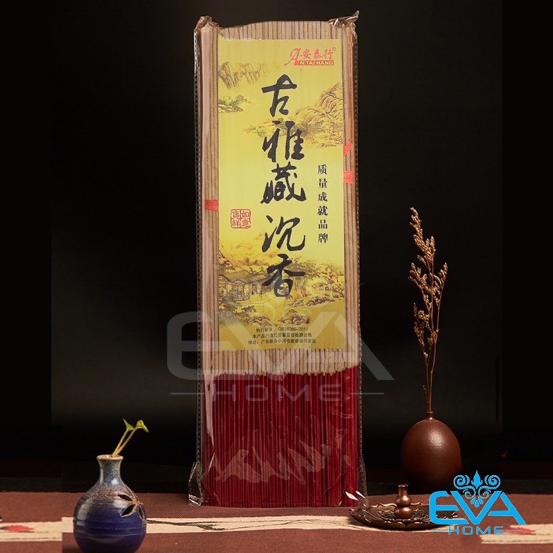 Nhang Thơm Thảo Dược Cao Cấp AnTaiHang Đài Loan Không Khói Ít Tàn 40 Cm M3484