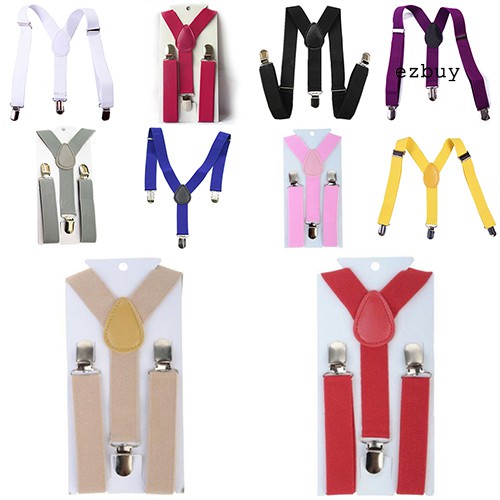 Dây đai đeo quần hình chữ y chất liệu co giãn cho bé trai và bé gái