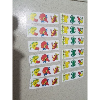 tem dán hột bầu cua (10 bộ dán 30 hột)