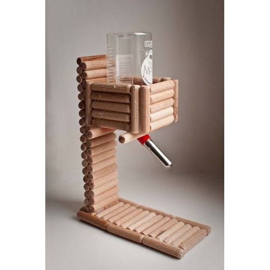 Chốt gỗ decor chuồng hamster, lồng hamster kích thước 8*40mm