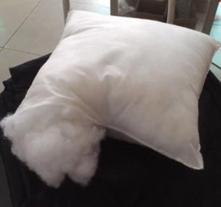 1kg bông gòn nhồi gối/thú bông