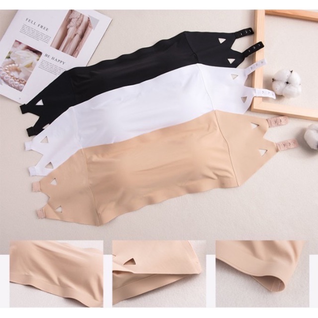 Áo Bra Đúc Su Trơn Không Dây Cài Sau Siêu Mềm Mịn 8883 | BigBuy360 - bigbuy360.vn