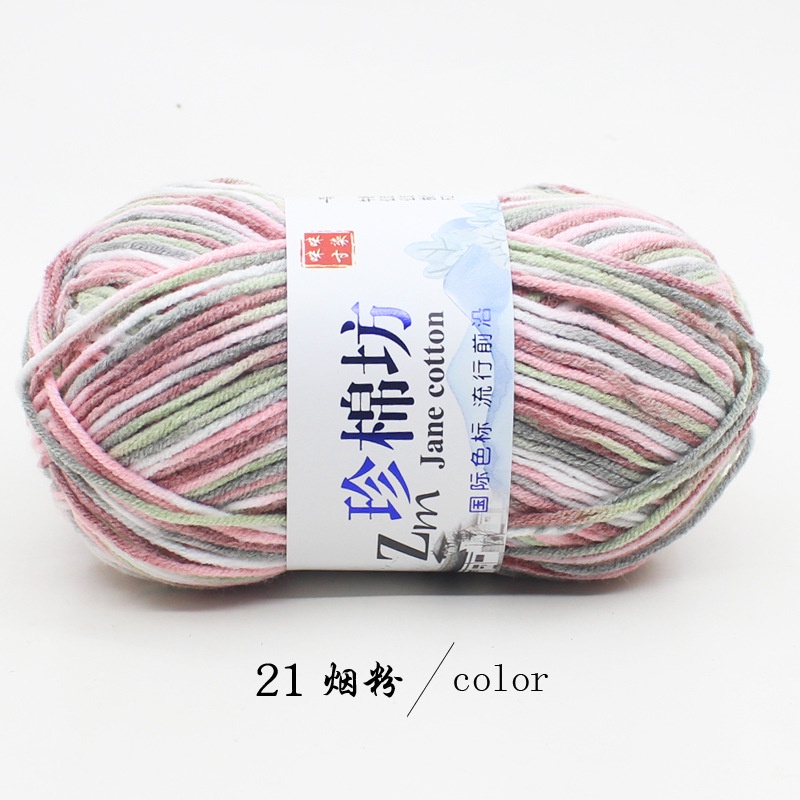 Len Cotton loang Len ống loang len Jane