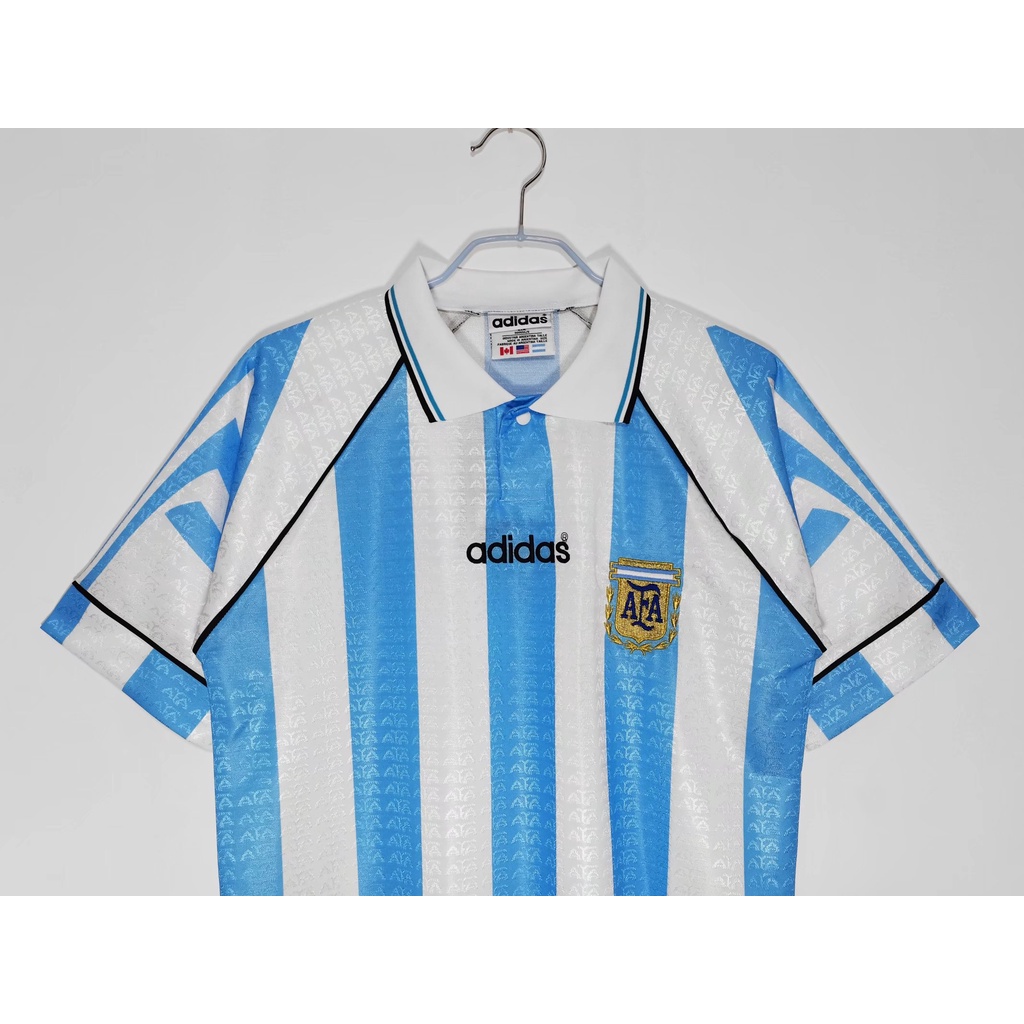 * Spot * retro jersey mùa giải 1996-97 áo bóng đá thể thao trên sân nhà argentina