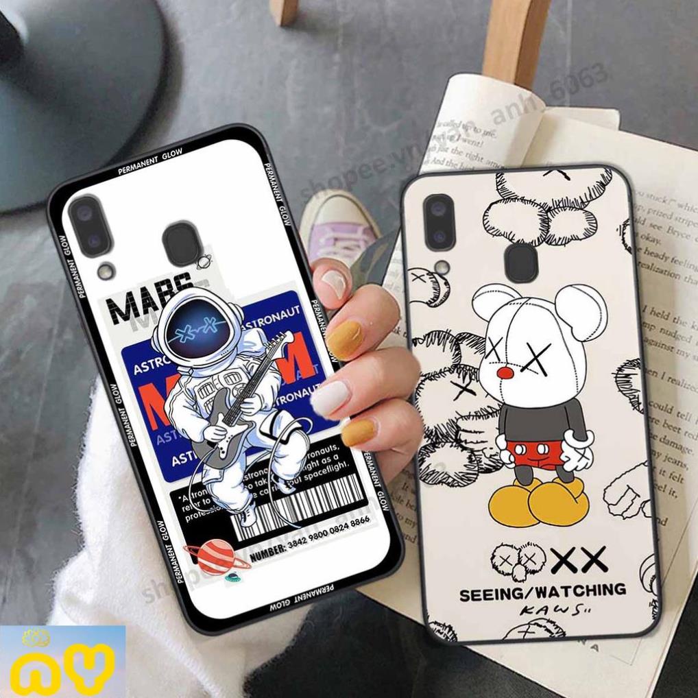 Ốp lưng Samsung A20 / A30 be@r brick mars thời trang, Ốp lưng lưng điện thoại viền dẻo siêu chất Như Ý