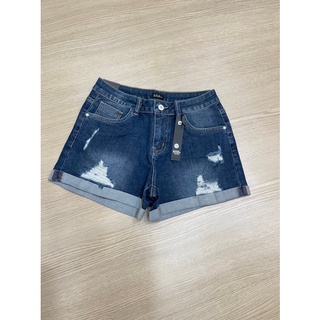 quần jeans short  rách nhẹ