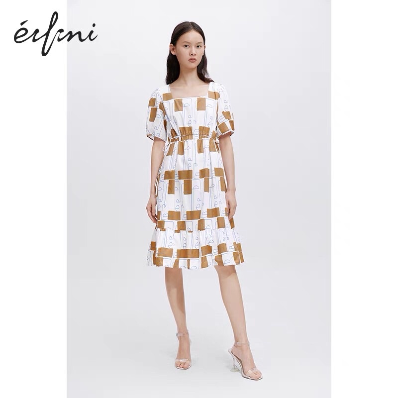 Đầm hoạ tiết Eifini