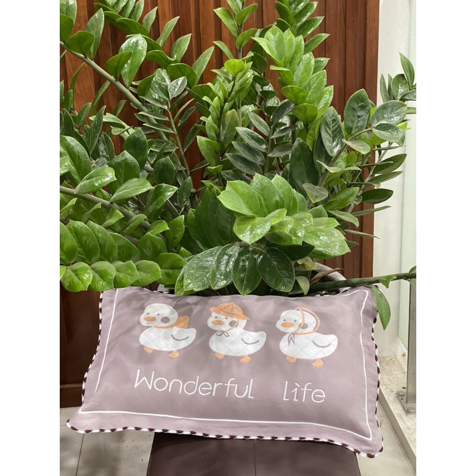 Gối đũi cho bé, gối cotton đũi cho bé từ 1 đến 10 tuổi mềm mịn thoáng khí thấm hút mồ hôi tốt, nhiều hình ngộ nghĩnh