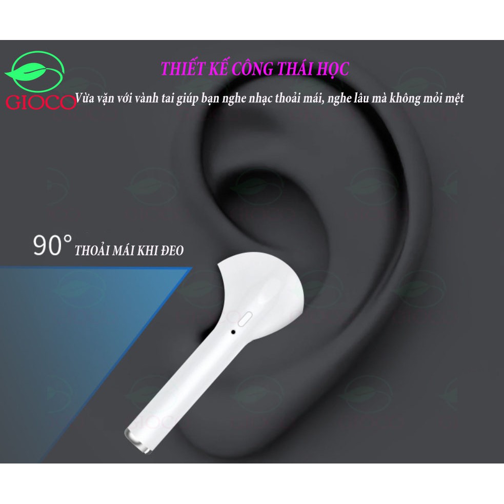 [xả kho 3 ngày]- Tai nghe không dây i10-Max press màu trắng có mic | BigBuy360 - bigbuy360.vn