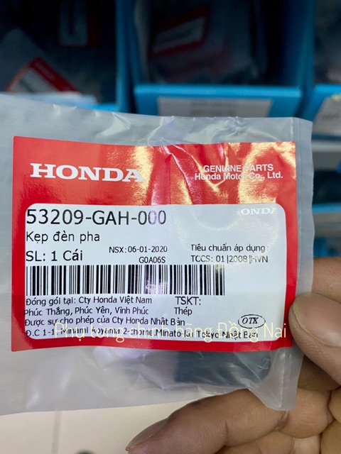 KẸP ĐÈN PHA DÙNG CHO CÁC DÒNG XE HONDA CHÍNH HÃNG HONDA