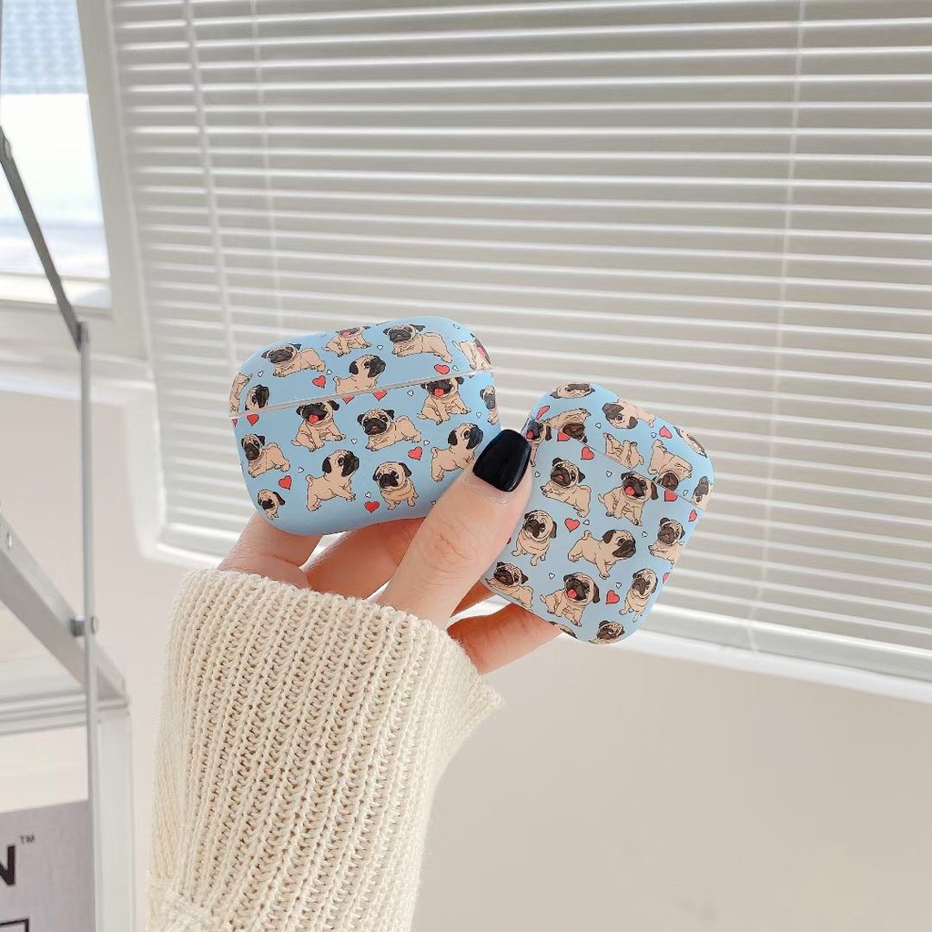 Vỏ Bảo Vệ Hộp Sạc Tai Nghe Airpods Pro 1 / 2 Chống Rơi Hình Chú Chó Pag Dễ Thương Apple | BigBuy360 - bigbuy360.vn