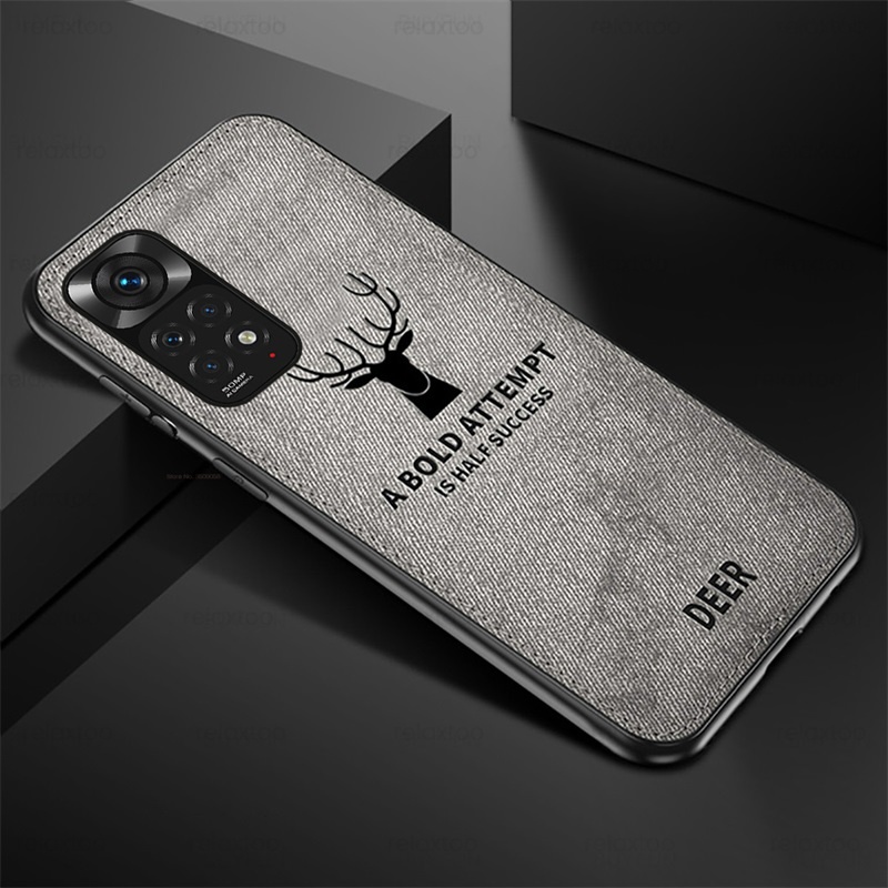 Ốp Điện Thoại Vải Mềm Chống Mồ Hôi Cho Xiaomi Redmi Note11 Note 11s Note 11 Pro s 11T 5G 4G Phone Case