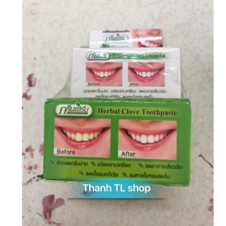 Kem tẩy trắng răng Thái Lan tặng 1 hủ nhỏ 10g