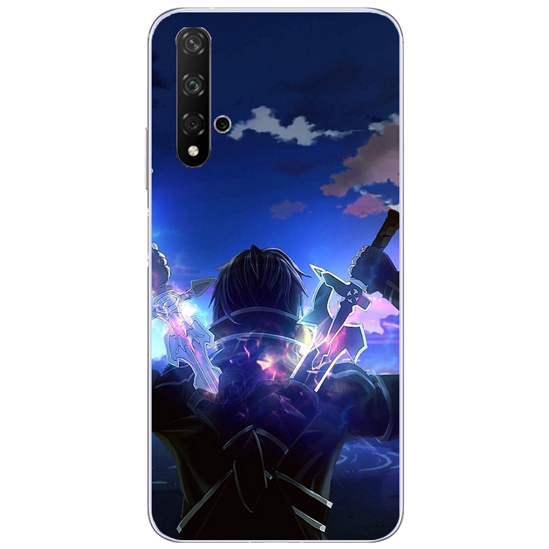 Sword Art Online soft silicone Case Oppp Realme 5s 5i 6 6i C3 X50/X50m XT X2 Pro Phone cover