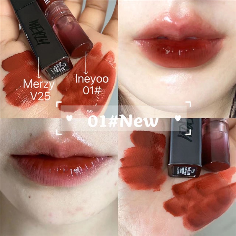 Local Stock Cash on Delivery Cherrylove Son Môi Màu Nude Mềm Mượt Dưỡng Ẩm Không Thấm Nước