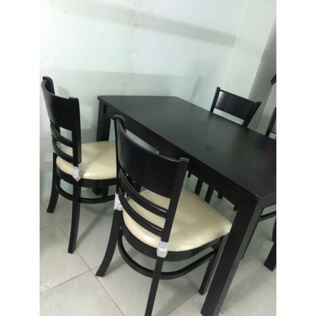 Bộ bàn ghế ăn Cabin 4 Ghế | BigBuy360 - bigbuy360.vn