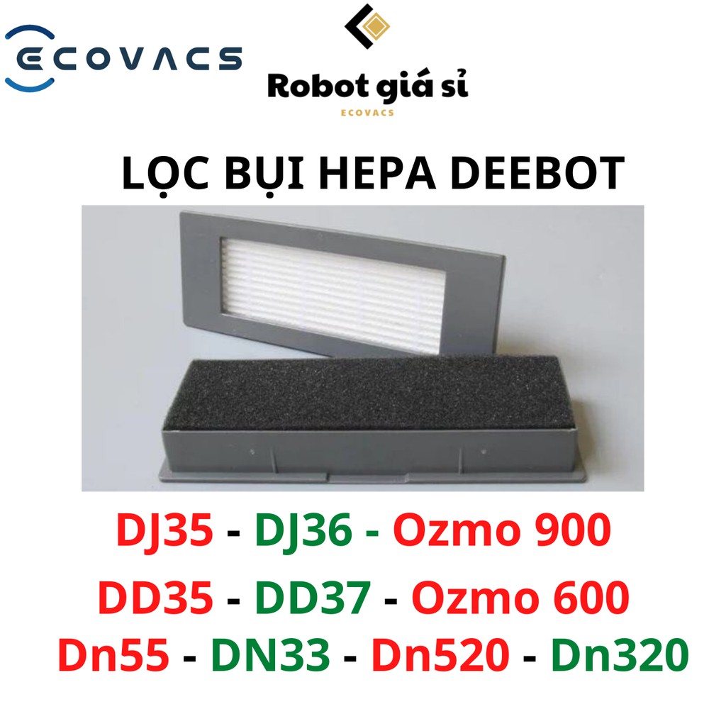 PHỤ KIỆN ROBOT ECOVACS DEEBOT DN55  DN520  DN56 DN58