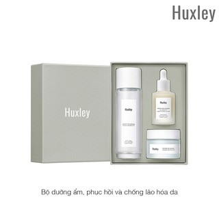 SET DƯỠNG DA HUXLEY 3 MÓN