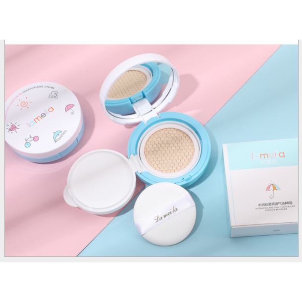 Phấn Nước Air Cushion BB Lameila  Chiếc ô màu xanh - Giúp Gương Mặt Đẹp Không Tì Vết