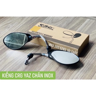 Kiếng crg yaz chân inox gắn nhiều loại xe