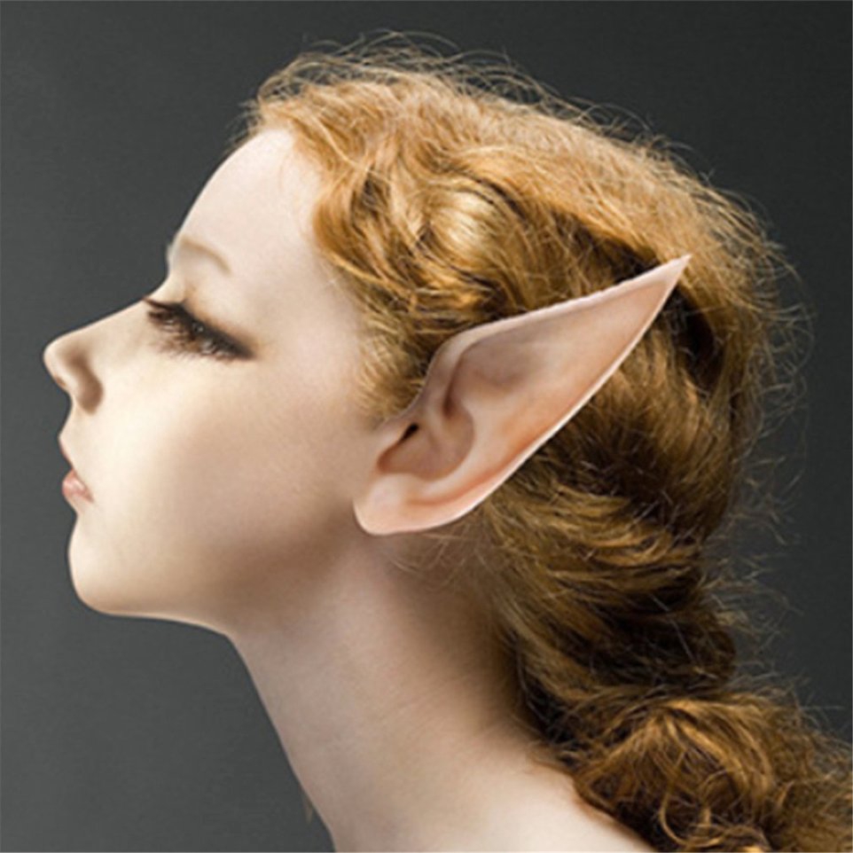 ╭┄Dear、Angel Elf Ears Soft False Ears Halloween Party Cosplay Accessories