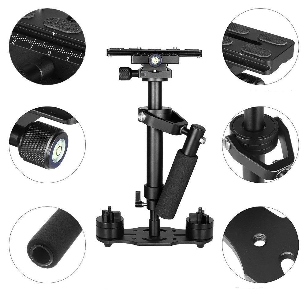 Steadicam S60 Tay cầm chống rung chuyên nghiệp, gimbal cho máy ảnh SLR, DSLR, điện thoại, gopro, sjcam + túi