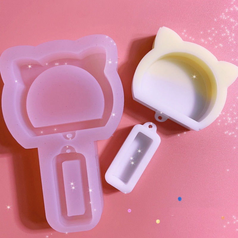 Khuôn Silicone Làm Chuông Gió Hình Động Vật